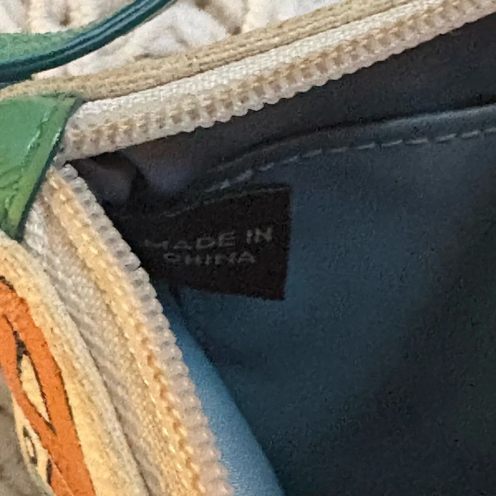 Coach Poppy Multi-colored Canvas Wristlet - Picture 6 of 7